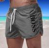 Menns Beach Casual Beach Pants trykt vanntette fem bukser svømmeshorts shorts