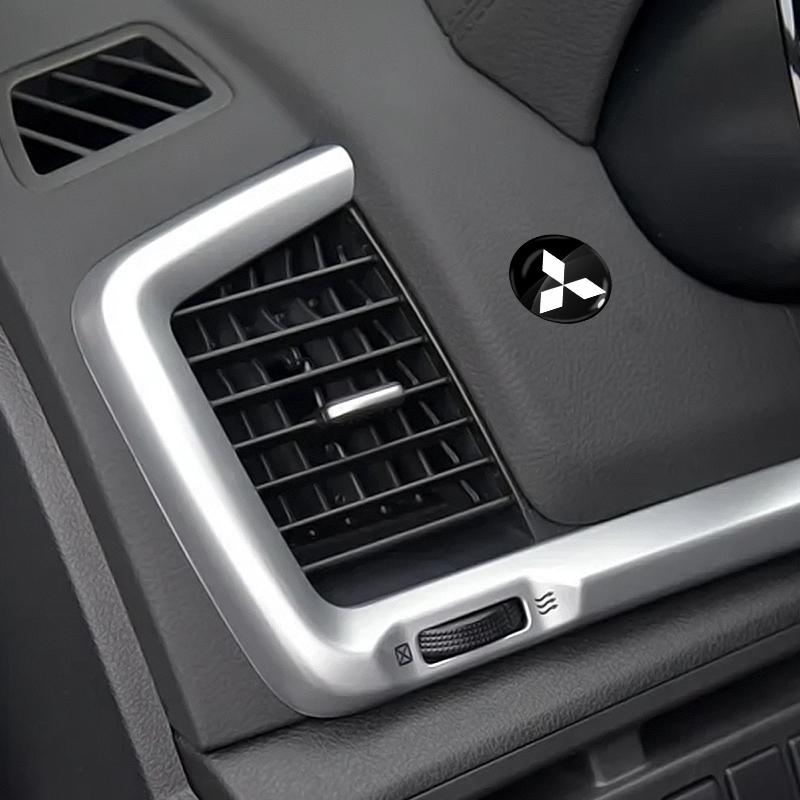 Car Lock Keyhole Stickers Door Lock Protect Car 3D Stickers For Mitsubishi ASX I200 Outlander Pajero Eclipse Lancer