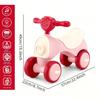Children's Walker: No-Pedal Baby Balance Bike with Lights & Music