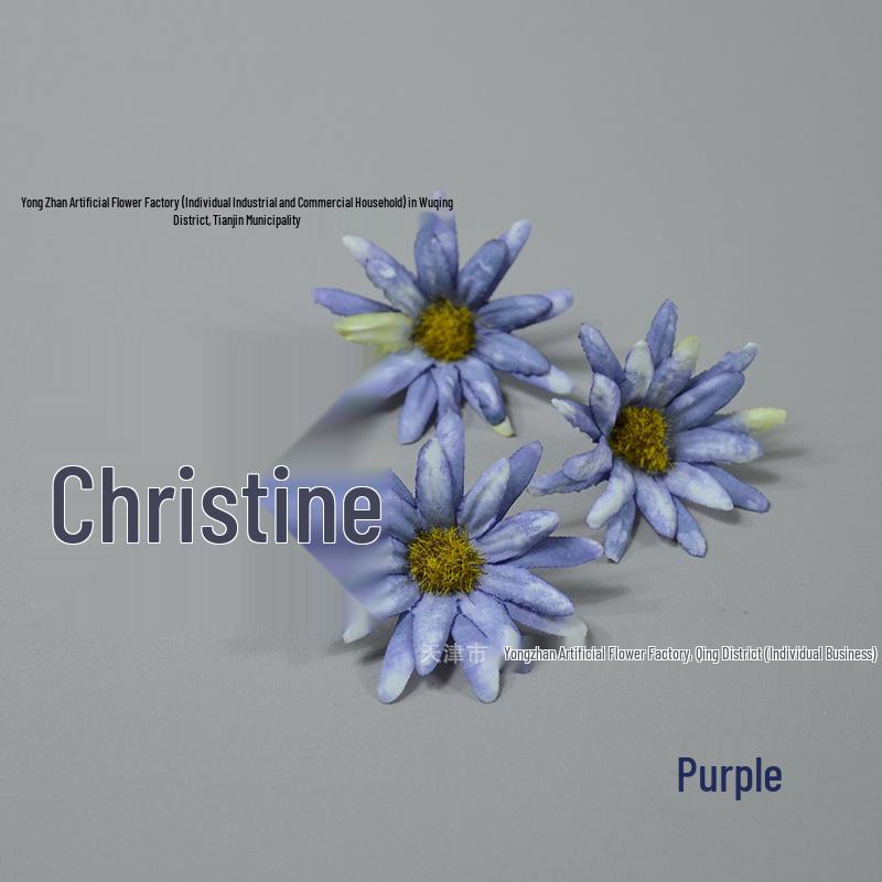 Mori Style Handmade Daisy Chrysanthemum Hairpin - Decorative Wildflower Headwear Accessories