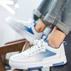 2025 Fashion Men's Casual Sneakers All-match Breathable White Board Shoes Comfortable Heightening Wear-resistant Platform Shoes