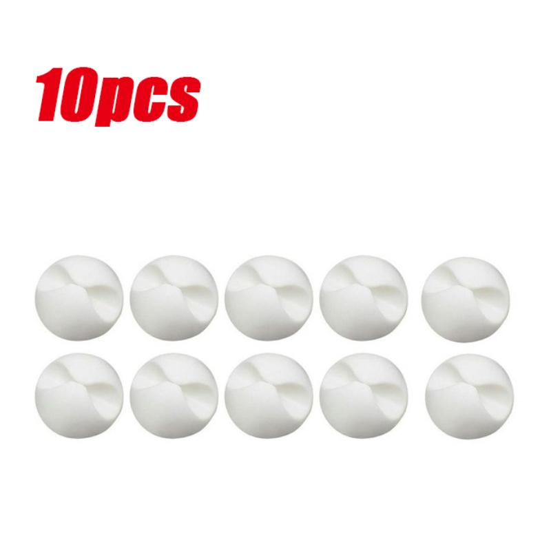 Car Cable Fastener Clip Silicone USB Cable Organizer Appliances Clips Car Cable Winder Holder Earphone Network Wire Fixed Clips