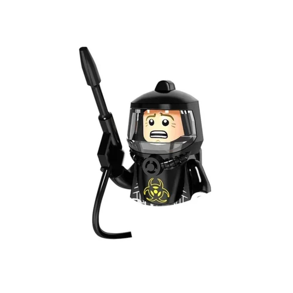 Modelové kostky Zombie Hazmat Guy MOC Sada kostek Dárky Hračky Pro Děti PG8081