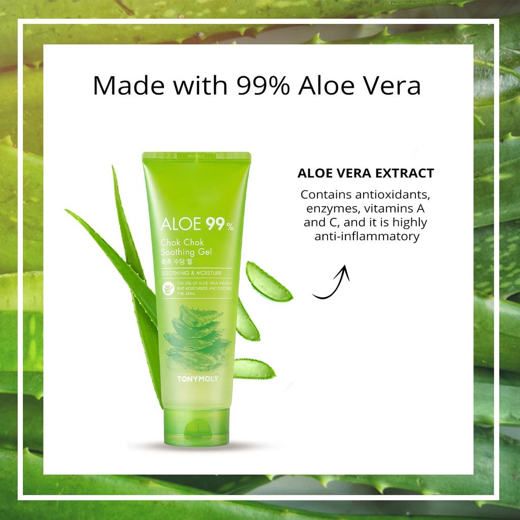 TONYMOLY Aloe 99% Chok Chok Żel Łagodzący 250ml