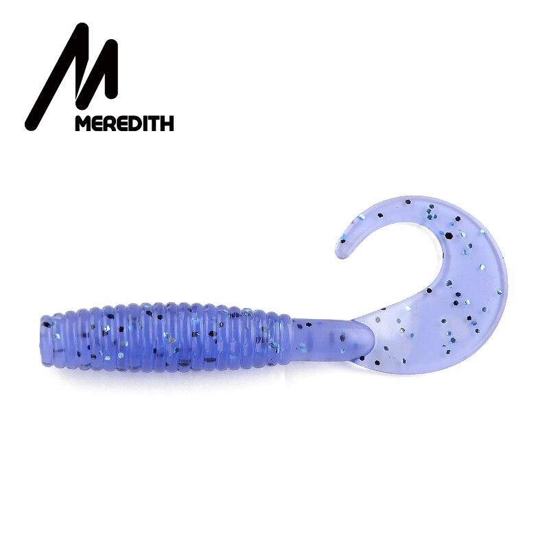

Мягкие рыболовные приманки MEREDITH, 50 мм, 1,26 г, 20 шт., искусственная мягкая приманка для ловли хищника, мягкие рыболовные приманки, червь, качается 50mm/20pcs