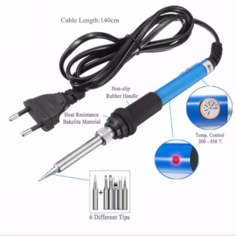 Soldering Iron Kit With Adjustable Temperature For Electronics Repair And Diy Projects