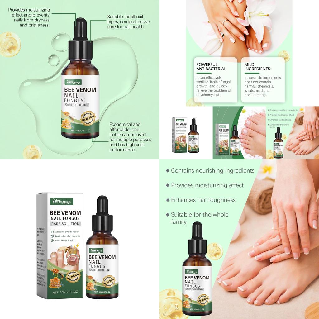 Nourishing South Moon For Soft And Strong Nails With 30ml Of Healing Formula