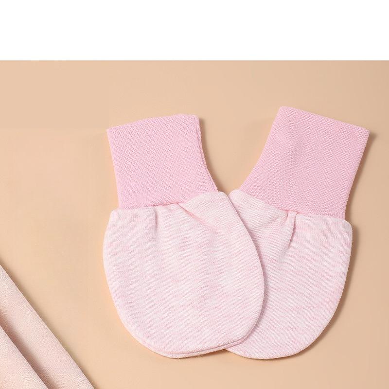 Babyhandschuhe Kratzschutz Gesicht Neugeborene Neugeborene Können Beißen Baby Handschutz Re Baumwolle Frühling und Herbst Modelle