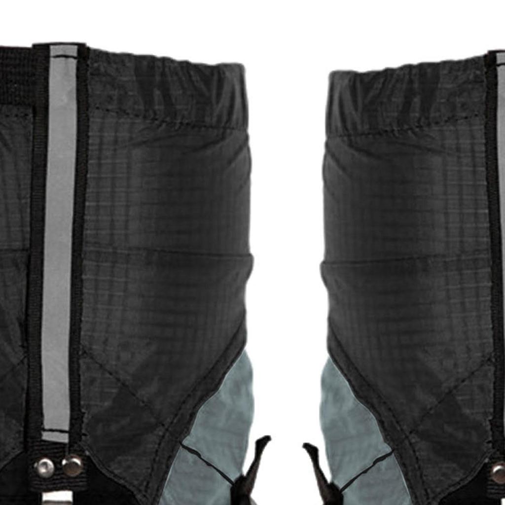 Leg Covers for Mountaineering Wear Resistant with Shoelace Hook Sleeves Protection Running