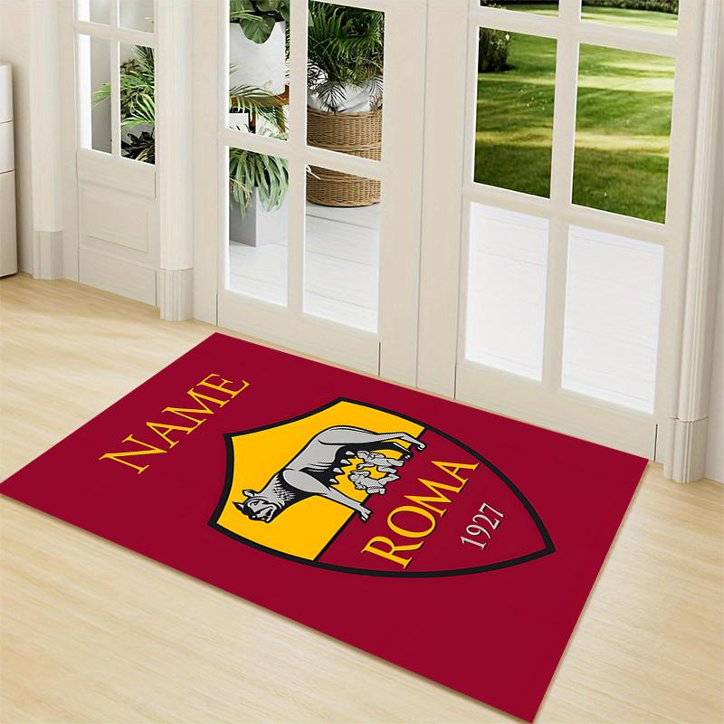 Custom Name Manchester City Crest Carpet Rug Customizable Soft Washable Anti-Slip Home Living Room Sofa Mats Personalized Rug. 0909237