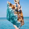 Ocean Starfish Shells Beach Towel, Super Soft Microfiber, Gift for Her/Him, Birthday, for Pool, Beach, Travel, Home Decor Fan gifts