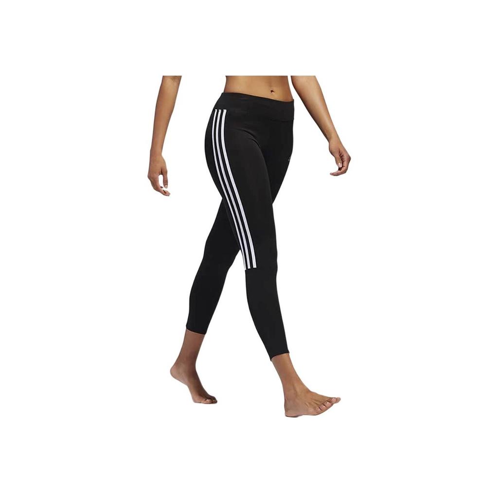 Adidas Logo Print Striped Outdoor Casual Sports Long Pants Women bottoms Black CZ8095