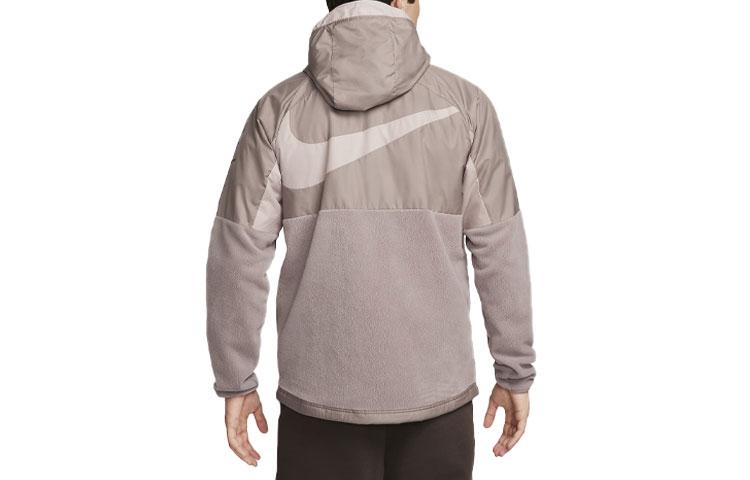 Nike Jackets Men's Light Coffee Hooded Moderate Other DX8453-209