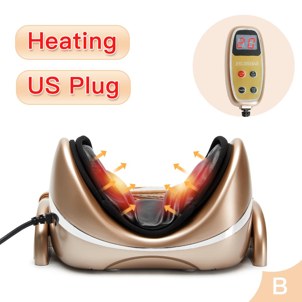 Neck Massage Pillow Neck Shoulder Cervical Chiropractic Traction Device Massage Pillow for Pain Relief Relax Massager for Neck