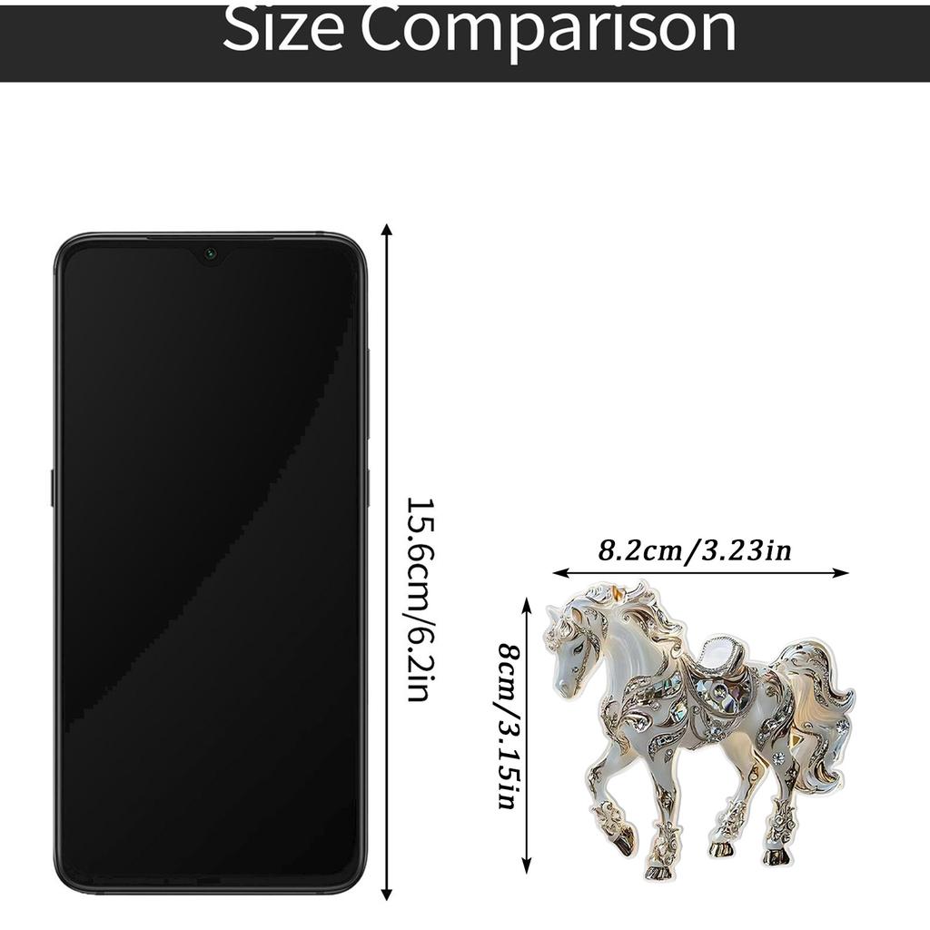 Horse Pendant Christmas Decoration Pendant, As A Gift Decoration Pendant For Horse Lovers, A Magnificent Christmas Pendant