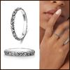 Rings 925 Silver Star Moon Colorful Sparkling Zircon Simple Rings For Women Exquisite Wedding Engagement Birthday Jewelry Gifts
