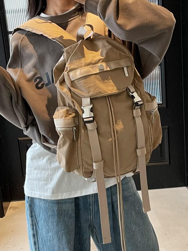 Zaino da Yoga Impermeabile in Nylon da Donna - Leggero, Grande Capacità, Zaino Scolastico alla Moda