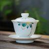 Hand-Painted Ceramic Kung Fu Tea Set
