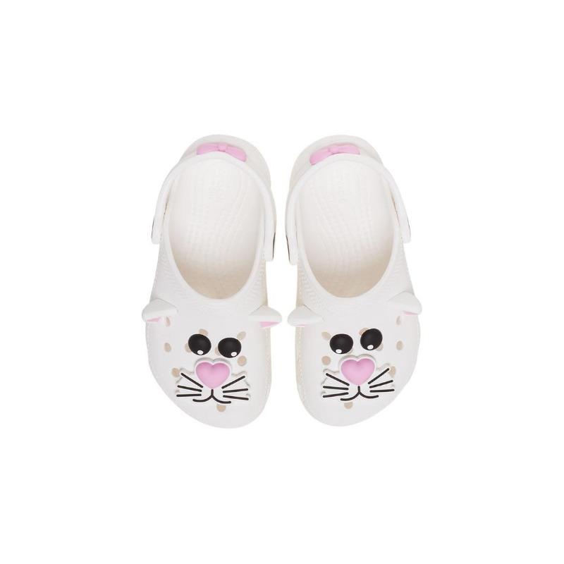 Crocs Resin Versatile Fashion Kids Sandals White 210015-1NG