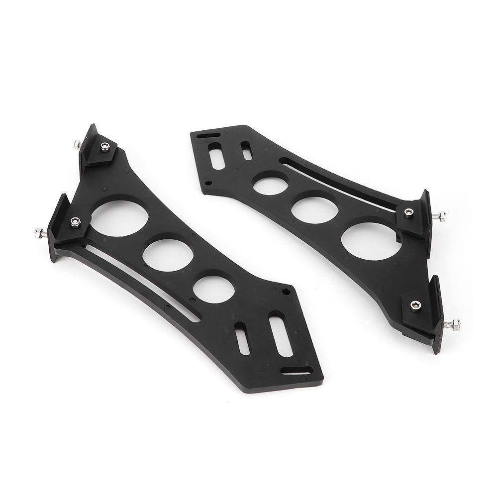 10  Universal Car CNC Aluminum Alloy Rear Wing Trunk Racing Tail Spoiler Legs Mount Brackets
