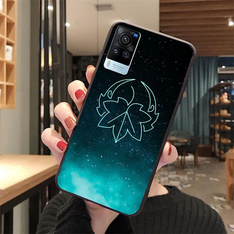 Genshin Impact Constellation Phone Case for VIVO V21E V21 V23 V23E V2109 Y53S Y33S Y55 Y76 Y31 Y21 Y72 Y01 Y21S Y11S