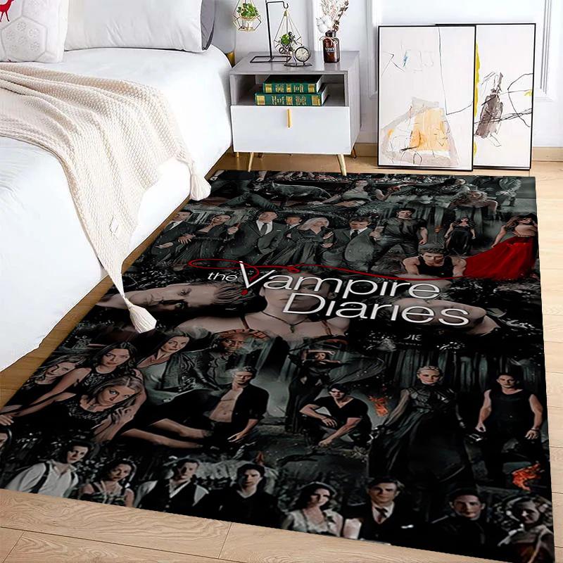 Vampire Diaries: Rainy Night Gathering carpet Suitable for all seasons Home Decor Room Christmas gifts Dormitory decoration