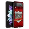 Isle of Man Coat of Arms Case For Samsung Galaxy Z Flip 7 6 5 4 3 z Flip7 Flip6 Flip5 Flip4 5G Phone Cover Flip3 Folding Coque