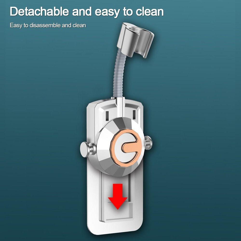 Cu Cârlige Suport Cap de Duș Autoadeziv Bază Fixă Pulverizator Accesorii Baie