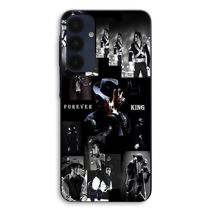 Coque Pour Samsung Galaxy A16 Michael Jackson Forever King Maniacase noir