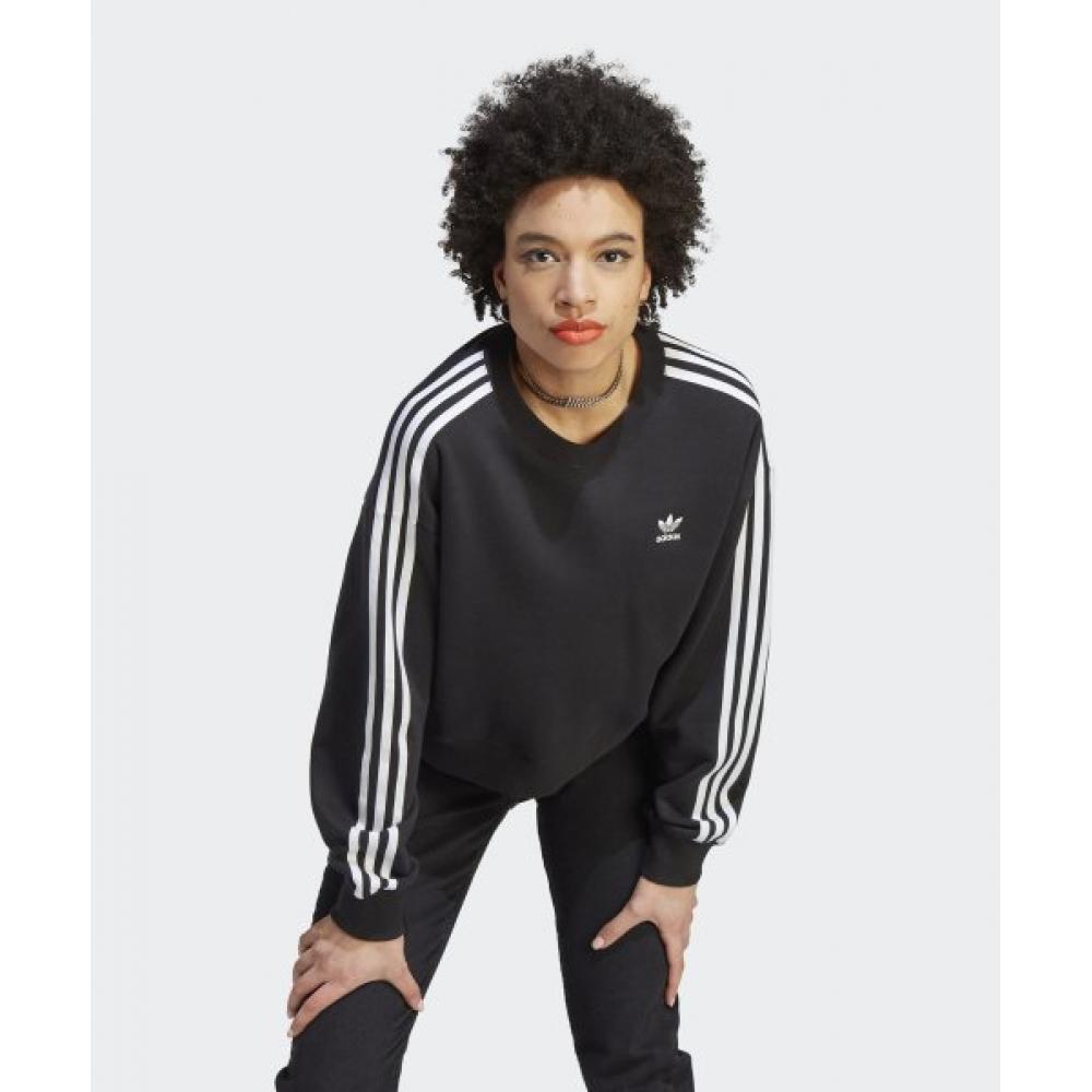 

Толстовка Adidas 3s черная Ik6484 XS