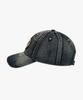 LMC Washed Denim Gothic Oval 6Panel Cap Dark Teal