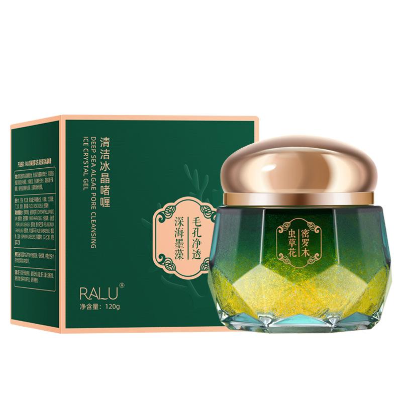 Ice Crystal Cleansing Gel Cleansing Cream for Face Blackening Discharge Black Toxins Blackhead Acne Shrinking Pores for Beauty