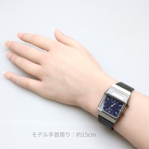 Casio CASIO Standard Ana-Digi Quartz Watch AQ-800EB-2A Unisex Navy Overseas Model