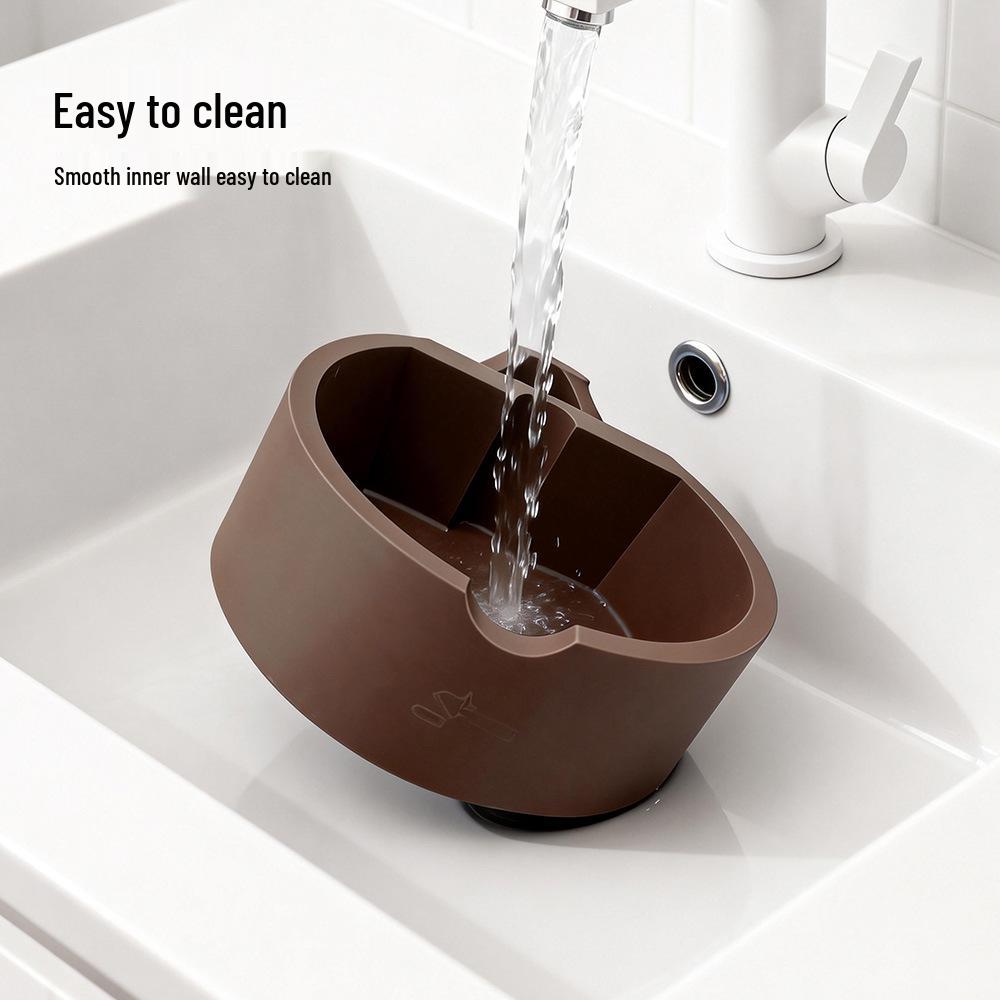 Silicone Noise-Reducing Espresso Knock Box for Coffee Grounds