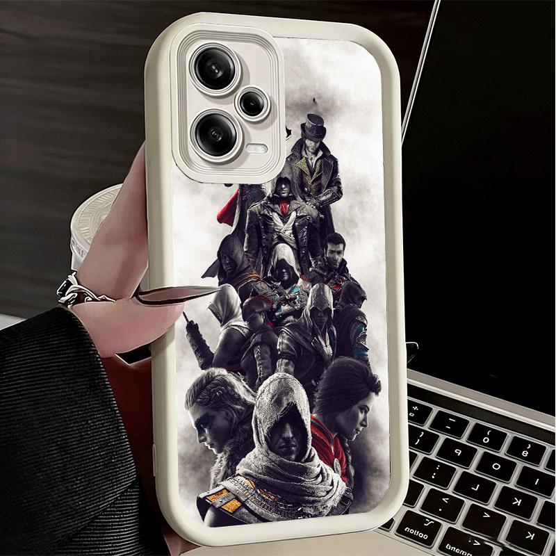 Phone Case for Xiaomi Redmi Note 15 14 13 Pro Plus A-Assassins Game Creed Shell 12S 11 11S 11T 5G 14S Soft Silicone Funda