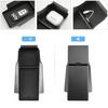 Coleya Nissan Note Model Car Console Tray Center Storage Box Center Console Tray ABS Material with Rubber Mat Abrasion Resistant Stain Resistant Easy