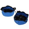 Collapsible Bucket with Handle Lightweight Folding Water Container Thicken PVC Wash Basin for Camping Hiking Fishing