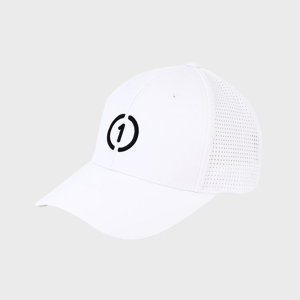 ONERM Cyclone One Logo Ball Cap (White)