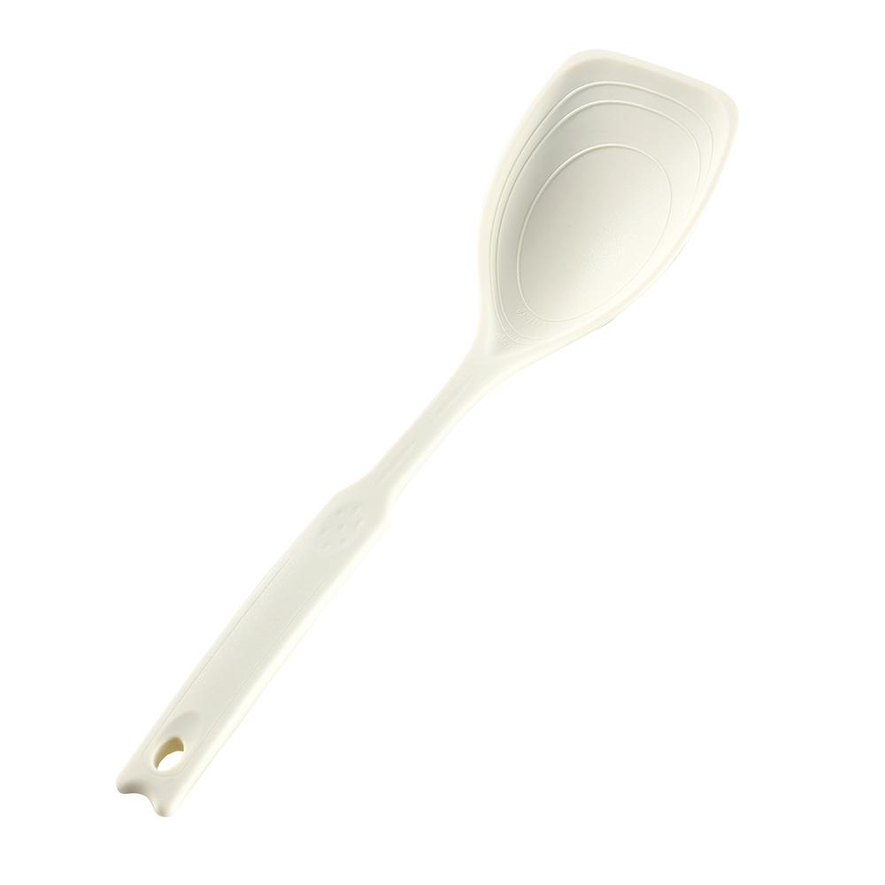 Heat-Resistant Non-Slip Silicone Spatula Spoon for Baby Food and Daily Kitchen Use