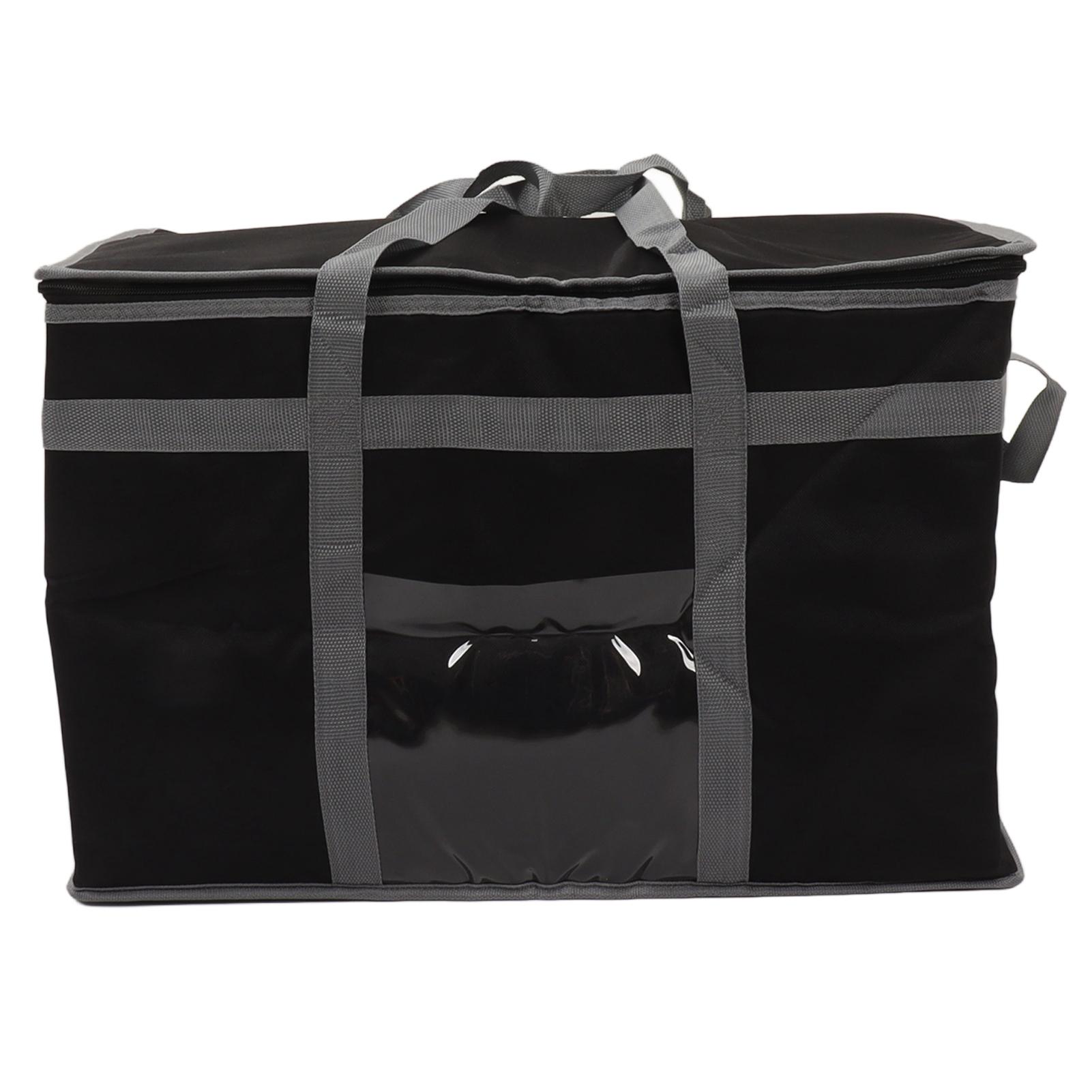 

Insulated Bag 38L Large Capacity Reusable Cooler Bag Lunch Bag with 2 Handle for Food