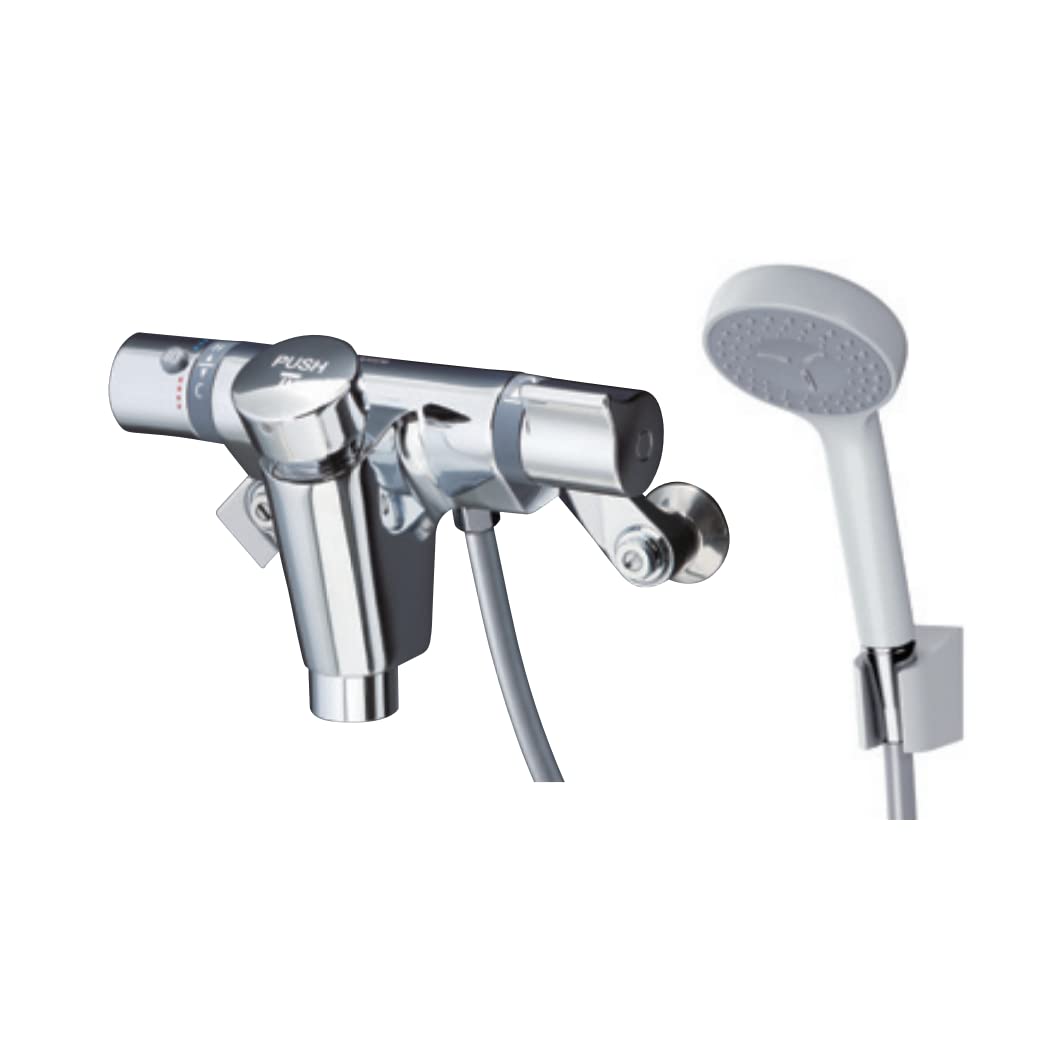 

TOTO Bathroom Wall Mounted Auto Stop Mixing Faucet Comfort Wave Shower TMF49AY1 білий