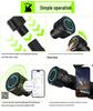 5MP 4K HD WiFi Telescope Camera: Full-Color Electronic Eyepiece for Astronomy, Birdwatching & Mobile Viewing