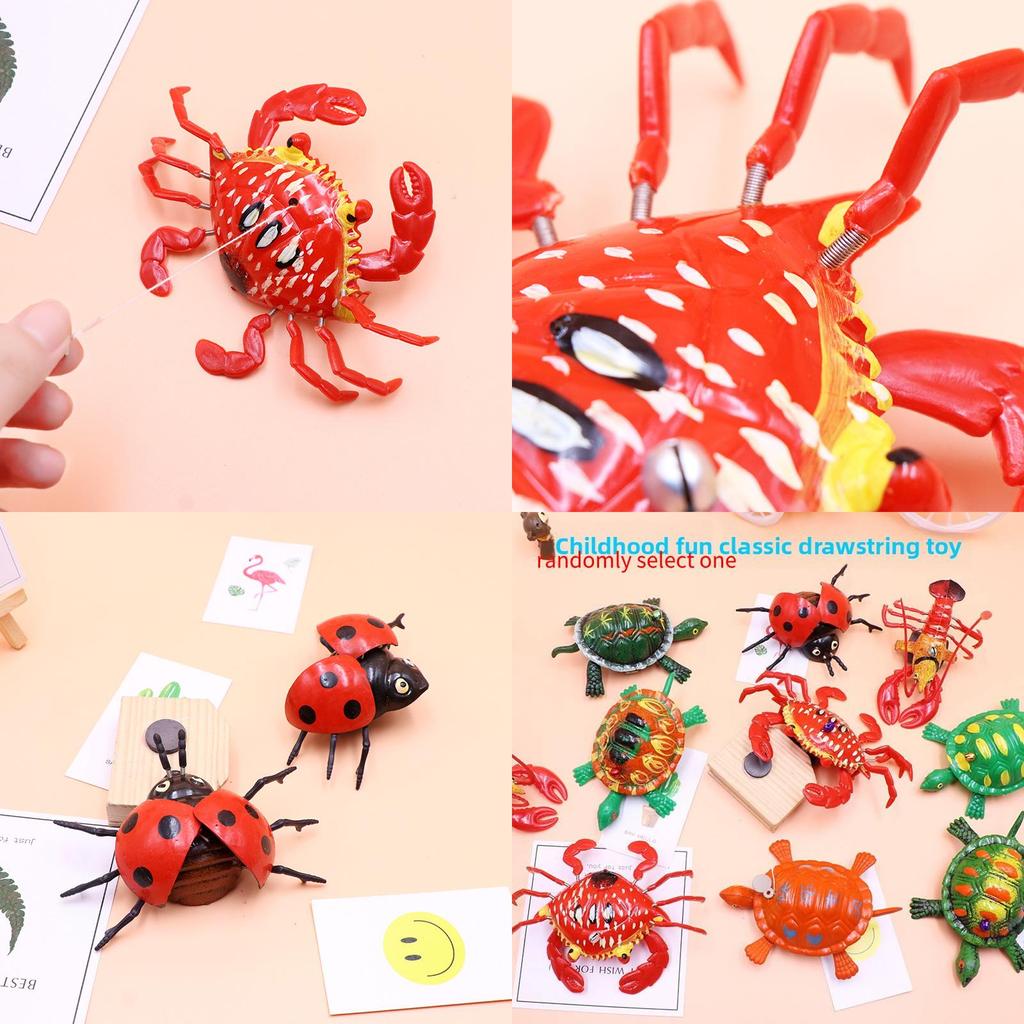 Pull String Tortoise Animal Toy For Kids Handeye Coordination And Parentchild Play
