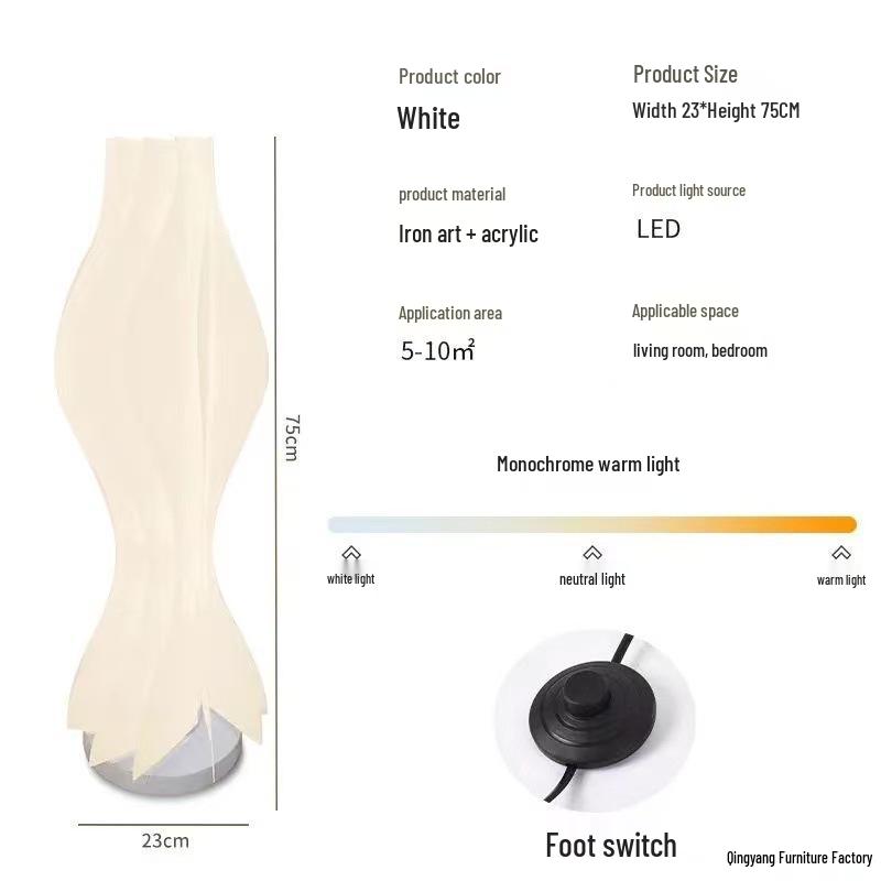 Artistic Skirt Floor Lamp for Living Room Décor