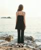 Aiseugadeuneiogongpal Ruffle Tea Dress_Black