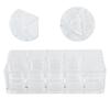 10 Grid Transparent Lipstick Holder Organizer Acrylic Cosmetics Display Rack Stand