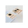 Stainless Steel Enclosure Feeder Cups Easy to Clean Enclosure Mount Feeding Station Avian Feeding Dish with Perch Sturdy &