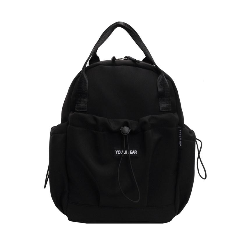 Schoolbag Multifunctional Small Backpack Men's and Women's 1011 New Neutral Wind Large Capacity Breast Bag Commuter Fashion Crossbody Backpack