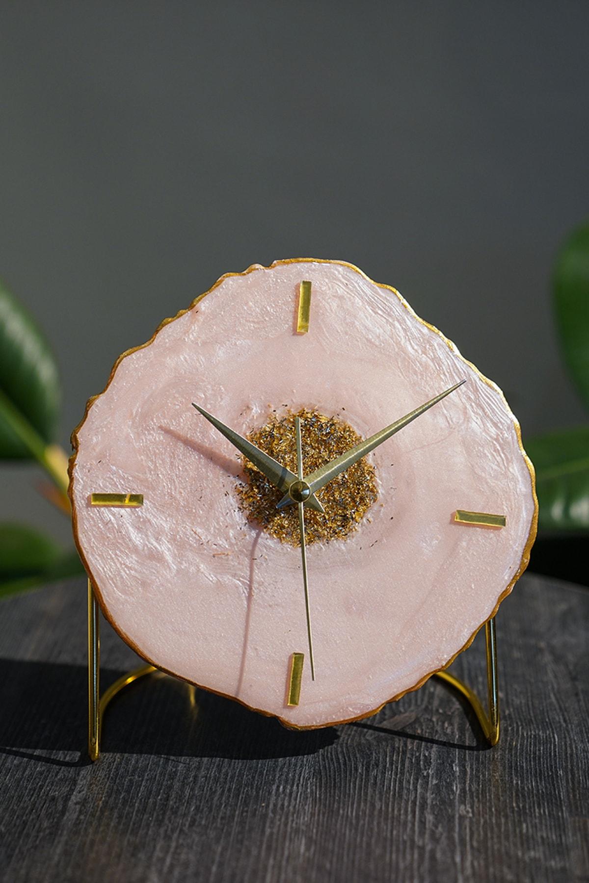 

Muyika New Diverso Powder Декоративные настольные часы 18x23см с бесшумным механизмом Mms-epo 18x23