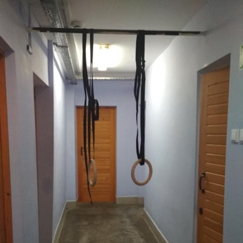 Inele de Gimnastică Reglabile din Mesteacăn pentru Adulți și Copii